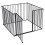 (105cm x 105cm, Black) Bettacare Pet Pen 6
