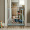 Safetots (Matt Grey, 71cm - 80cm) Safetots Extra Tall Elite Safety Gate 6