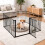 (5 x 72cm, Black) Bettacare Pet Pen 9