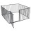 (144cm x 144cm, Black) Bettacare Pet Pen 6
