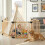 (Upto 416cm) Bettacare Wooden Multi Panel Pet Barrier 10