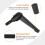 4Pcs M8 x 20mm Adjustable Knobs Handle Male Thread Push Button Ratchet Quick Release Locking Rotating Bolt for Lathe Machinery, Black 4