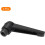 4Pcs M8 Adjustable Knobs Handle Female Thread Push Button Ratchet Quick Release Locking Rotating Bolt for Lathe Machinery, Black 3