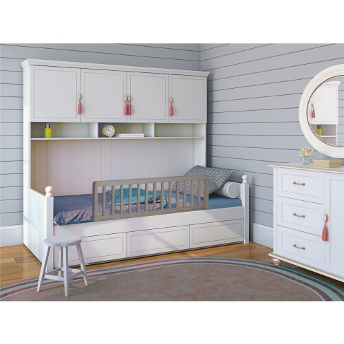 Safetots (Grey) Safetots Extra Wide Wooden Bed Rail 1