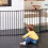 Safetots (49D x 105W cm) Safetots Multi Panel Fire Surround Black 6