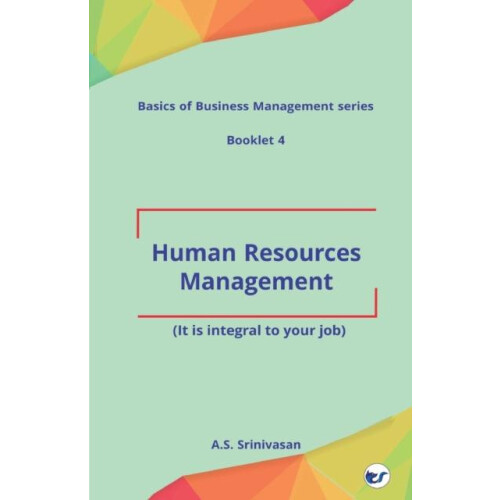 Human Resources Management by A.S.Srinivasan Paperback Book