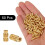50pcs M3 Threaded Inserts Brass Heat Set Insert M3x10mm, OD 5mm Knurled Insert Nuts, 3D Printing Brass Nuts Female Threaded Inserts Nuts 3