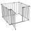 Safetots (105cm x 105cm, Grey) Safetots Premium Multi Panel Play Den 6