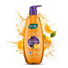 Gel de Ducha Joy Mandarina & Hierba Limón (500 Ml) | Con Vitamina C para Control de Acné | 100% Vegano