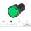 4Pcs Green Indicator Light AC 380V, 22mm Panel Mount, for Electrical Control Panel, HVAC, DIY Projects 5