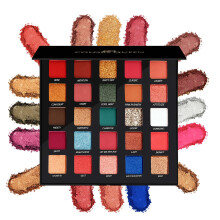Paleta de Sombras Colors Queen Divine - 37.5G | 25 Tonos Ultra Pigmentados, Fácil de Difuminar, Ligera y Duradera