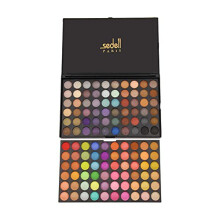 Paleta de Sombras Sedell Paris Bold & Bright 120 Colores con Brillo y Mate-03