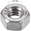 Hex Nuts, 1/4-20 UNC 304 Stainless Steel Thread Hexagon Nut 10pcs 2