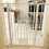 (White, 75cm - 84cm) Bettacare Pet Gate With Lockable Cat Flap 6