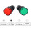 8Pcs Red Green Indicator Light AC/DC 110V, 22mm Panel Mount, for Electrical Control Panel, HVAC, DIY Projects 5