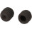 M3 x 3mm Cup Point Hex Socket Grub Set Screws Black 10pcs 3
