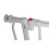 Safetots (Matt White, 125cm - 134cm) Safetots Extra Tall Elite Safety Gate 9