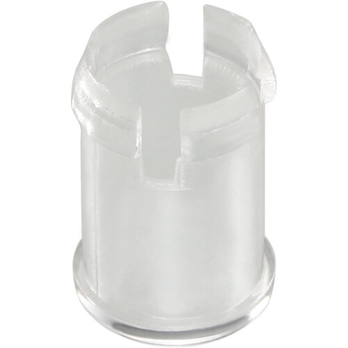 50Pcs Lamp Socket Light-emitting Diode Holder Clip Bezel Mount 5mm LED Holders Panel Display Plastic Clear 2