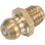 Brass Straight Grease Fitting 1/4"-28 Thread 8mm Width Hydraulic Grease Fitting Accessories, 20Pcs 4