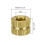 Knurled Insert Nuts - 50Pcs M3 x 4mm Length x 5mm OD Female Thread Brass Threaded Insert Embedment Nut for 3D Printer 2