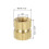 Knurled Insert Nuts - 50Pcs M3 x 6mm Length x 5mm OD Female Thread Brass Threaded Insert Embedment Nut for 3D Printer 2