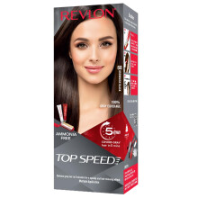 Revlon Top Speed Haarfarbe, Braun Schwarz 68,(20G+20G+15Ml)