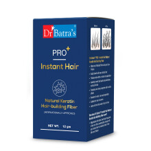 Dr Batra's Pro+ Instant Naturals Haarfaser | Für dünnes Haar & kahle Stellen | Für Männer und Frauen