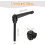 2Pcs M8 x 70mm Adjustable Knobs Handle Male Thread Push Button Ratchet Quick Release Locking Rotating Bolt for Lathe Machinery, Black 2