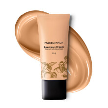 Facescanada Tinted Moisturizer - Peaches N Cream - Beige 02, 35G | Hydrating, Lightweight, Non-Oily With Natural Glowy Finish | Sheer Buildable Covera
