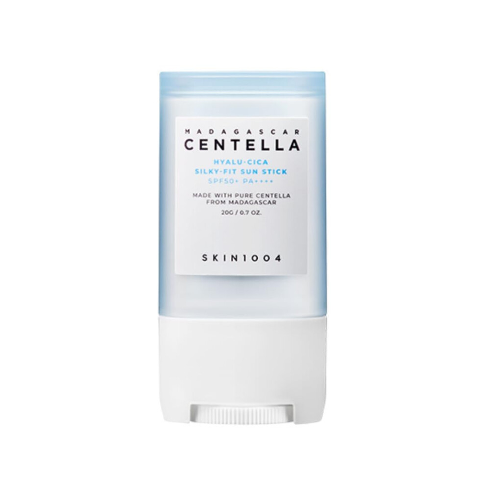 Skin1004 Madagascar Centella Hyalu-Cica Silky-Fit Spf 50+ Pa++++ Sun Stick For Sensitive, Normal, Dry Skin, 7G