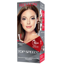 Revlon Top Speed Haartönung, Dunkelbraun 65, 20G+20G+15Ml