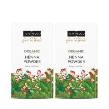Kapiva Haarrituelen Biologische Henna Poeder 100G (Verpakking van 2)