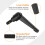 2Pcs M8 x 16mm Adjustable Knobs Handle Male Thread Push Button Ratchet Quick Release Locking Rotating Bolt for Lathe Machinery, Black 4