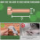 Hex Socket Bolt Kits (M6), Red Copper Cup-Shaped Head Cap Hexagon Socket Head Cap Screw 5