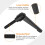 2Pcs M8 x 40mm Adjustable Knobs Handle Male Thread Push Button Ratchet Quick Release Locking Rotating Bolt for Lathe Machinery, Black 4