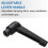 4pcs Clamping Lever Adjustable Handles M4 Metric Female Thread Level Handle Hand Knobs Quick Release Black for Lathe Machinery 5