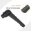 3Pcs M6 Adjustable Knobs Handle Female Thread Push Button Ratchet Quick Release Locking Rotating Bolt for Lathe Machinery, Black 4