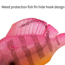 10 St. Top Water Fishing Locks med Roterande Svans, Sötvatten och Saltvatten Hårdbeten Kit för Bas Havskatt Gädda