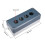 Push Button Switch Control Station Box 22mm 4 Button Hole Waterproof Gray and White 2