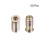 Wood Furniture M6x25mm Threaded Insert Nuts Interface Hex Socket Drive 20pcs 2
