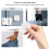 2Pcs Tuya ZigBee  Button  Wireless Remote Control Multi-Scene Linkage  Automation Scenario 8