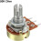 WH148 50K Ohm Variable Resistors Single Coil Film Potentiometer 2