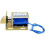 Eelectric Door Lock Solenoid,DC 24V 25N Force 10mm Stroke,Pull Type,Open Frame,Solenoid Electromagnet with Mount Board,Linear Motion,JF-S1040DL 4