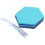 25Pcs Hexagon  Board Hexagonal  Wall Sticker Multifunction 3D Decorative Home Message Board  Series 5