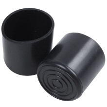 Rubber Furniture Crutch Feet Stool Chair Leg Tip Pad 16Pcs Black