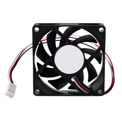 6X Computerbehuizing Koeler Ventilator 3PIN 12V 7CM 70MM PC CPU Koelkoeler Ventilator