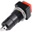 20Pcs,12mm Latching Push Button Switch Red Self-Locking Square Button SPST NO 3