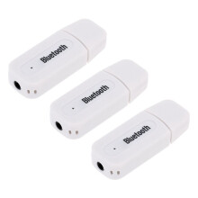 3X Draagbare USB 3,5 mm AUX -Muziekontvanger Draadloze Audio-Adapter AUX Autoradio Thuissysteem