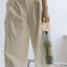 Wine Bag, Elastic Net Sturdy Handle Wedding Gift, Sparkly Beautiful Reusable Wine Bag for Wedding Birthday Party