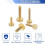 5Pcs M4x20mm Brass Knurled Thumb Screws, Flat Grip Bolt Knobs Fasteners Solid Brass Diamond Knurled Thumb Screws Knobs for Electronic, Mechanical 4